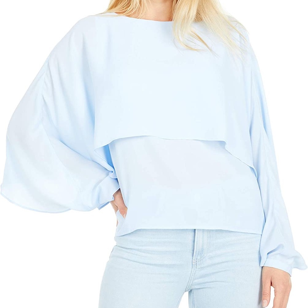 NWT Jack by BB Dakota Next Best Thing Tiered Blouse